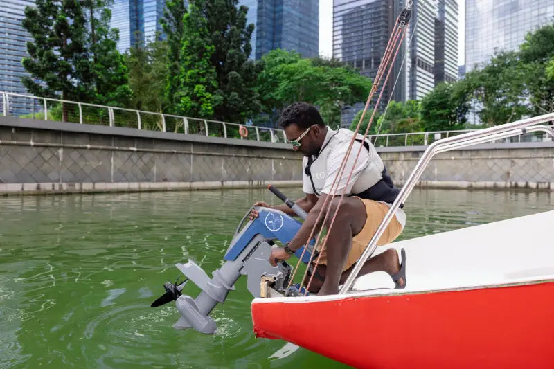 Person on Boat